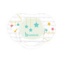 BADABULLE Phosphorescente Pack de 2 Sucettes Réversibles 6-12 Mois