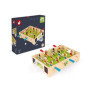Janod - Mini Babyfoot de Table en Bois Champions - Dès 3 Ans, J02070, Multicolore