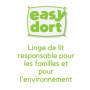 Easy Dort Lot de 2 Protèges Matelas, alèses 40x80 cm, Couffin & Berceau Bébé 40 x 80 cm, Imperméable & Silencieux, Blanc, Éponge