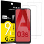 NEW'C Lot de 2, Verre Trempé pour Samsung Galaxy A03 / A03s / A02s, Film Protection écran efficace contre les Rayures - sans Bul