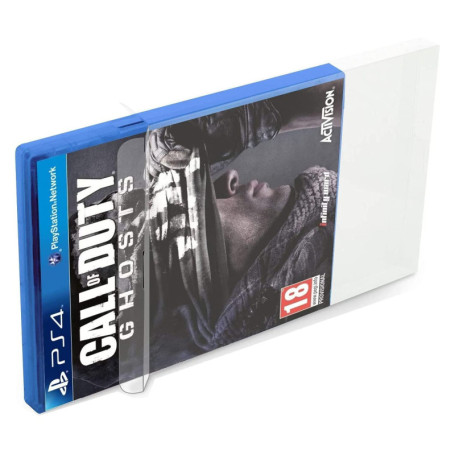 Link-e : 10 X Boitier de Protection Plastique pour Boite de Jeu Compatible avec Console SONY Playstation 3 et 4 (PS3, PS4)