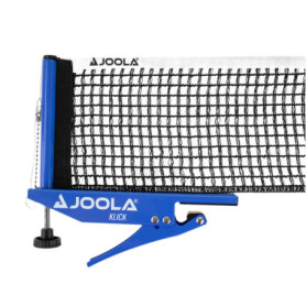 JOOLA Filet de ping-pong KLICK - Garniture de ping-pong indoor sport de loisirs - Technique de serrage - Réglable en hauteur ave