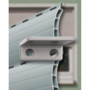 Schellenberg 52102 Support de butée de volet roulant, gris