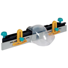 wolfcraft 6901000 - Butée de Fraisage Parallèle - Pour Master Cut 1500/2500/2600 - Pour Défonceuses
