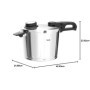 Fissler Vitavit Premium Autocuiseur (6 l, Ø 22 cm) Marmite à Pression en Acier Inoxydable, 4 Niveaux de Cuisson, avec Panier – C