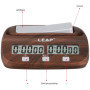 LEAP Horloge d'échecs Pendule d'Échecs Chess Clock chronomètre Professionnel d'échecs, Affichage de Précision Numérique de Haute