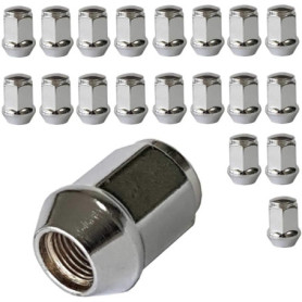 20 Écrous de Roue fermées m12 x 1,5 mm pour toyota aygo carina iQ mR2 paseo corolla starlet tercel yaris auris avensis camry cel