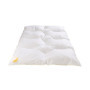 Böhmerwald 289601-10 Édredon pour enfant avec duvet et plumettes 100 x 135 cm (Blanc)