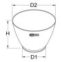 KS Tools 999.2034 Bol de plâtrier