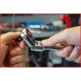 KS Tools - 920.1330 - Cliquet télescopique réversible 1/2" à tête articulée - 72 dents - 7 positions