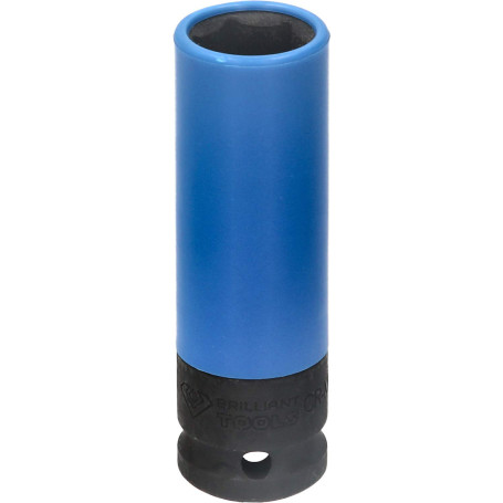 BRILLIANT TOOLS BT691006 1/2" Douille à chocs pour jantes aluminium, 17 mm [Powered by KS TOOLS], Aucune