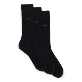BOSS 3P RS Uni CC Chaussettes pour Homme, Noir 1, 39-42 (Lot de 3)