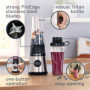 Bosch VitaPower MMB2111MG Mini Blender Série 2 450 W - Inox