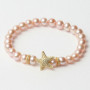 Bracelet Femme Lancaster JLA-BR-STAR-6-PU Rose Doré Argent 925 16 mm 30,99 €