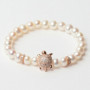 Bracelet Femme Lancaster JLA-BR-TURTLE-2-WH Blanc Argent 925 16 mm Rosé 30,99 €