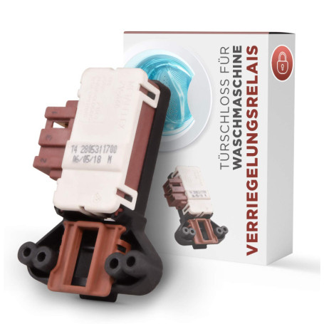 VIOKS Serrure de porte de rechange pour Beko 2805310800 2805311600 Metalflex ZV-446 T3 Relais de verrouillage Serrure de porte V