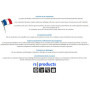 rs-products Lot de 5 sacs d'aspirateur pour Bosch série 4 : BGBS4HYG1, BGBS4PET1, BGBS4POW1, BGLS4530, BGLS4A44, BGLS4FAM (SI3)