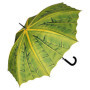 VON LILIENFELD® Parapluie Toit de palmiers Ouverture Automatique Résistant au Vent Canne Grand Robuste