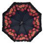 VON LILIENFELD Parapluie Bouquet de roses Fleur Canne Grand Robuste Ouverture Automatique Double Épaisseur
