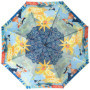VON LILIENFELD® Parapluie Rosina Wachtmeister: Dolce Vita Canne Grand Robuste Ouverture Automatique Art Chat