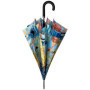 VON LILIENFELD® Parapluie Rosina Wachtmeister: Dolce Vita Canne Grand Robuste Ouverture Automatique Art Chat
