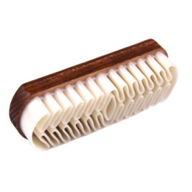biped Brosse pour Cuir Nubuck & Peaux en Daim – Brosse crêpe en Bois – Classic Edition z2445