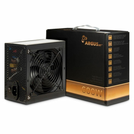 Inter-Tech Argus BPS-600 unité d'alimentation d'énergie 600 W 20+4 pin ATX ATX Noir