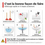 Nirox Jeu de 2 Déboucheur à ventouse - Débouchage de canalisation avec un diamètre de 110 et 140 mm - Débouche-évier avec poigné