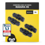 Magura HS Patin de Frein 2 Paire HS11 HS22 HS24 HS33 HS 33 RE HS 33 R Urban HS 33 R Trial HS 33 R Firmtech HS 33 R HSI I Haute P