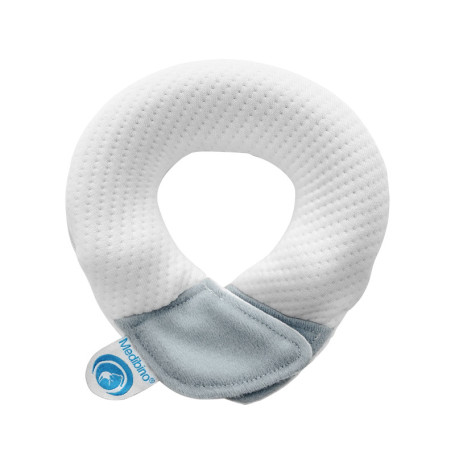 Medibino Kluba Medical | Coussin Protecteur pour bébé, prévient la déformation cranienne | équipement de lit | Blanc/Gris