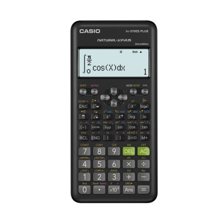 Casio Fx-570Es Plus 2 – Calculatrice scientifique avec 417 fonctions et écran naturel