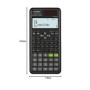 Casio fx-991ES Plus 2 Calculatrice Scientifique avec 417 Fonctions et Affichage, Naturel