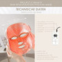 Masque de visage Luminothérapie 7 couleurs par Project E Beauty | Routine de Soins du Visage Anti-âge |Raffermissement de la Pea