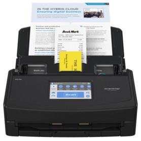 ScanSnap iX1600 Noir Scanner de Documents - Recto Verso, ADF, A4, Wi-FI, sans Fil, USB 3.2
