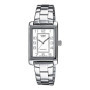Casio - LTP-1234PD-7BEF - Collection - Montre Femme - Quartz Analogique - Cadran Blanc - Bracelet Acier Argent