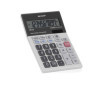 Sharp Calculatrice EL m711g, Pile/Solaire, 100 x 151.5 x 33 mm, Noir/Blanc ELM711GGY