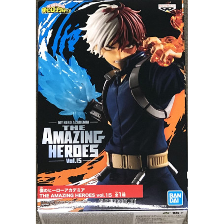 Banpresto - My Hero Academia Amazing Heroes vol.15 Shoto Todoroki Figure, Cranberry