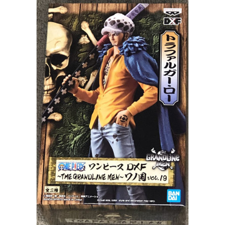 BANPRESTO Figura Trafalgar Law Wanokuni vol.19 The Grandline Men One Piece 17m