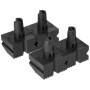 Silverline 548885 Lot de 4 butées d'établi