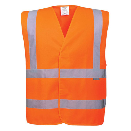 Portwest Gilet Hi-Vis Baudrier & Double Ceinture, Couleur: Orange, Taille: S/M, C470ORRS/M