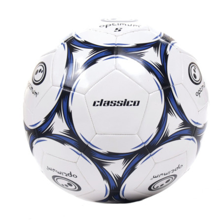 OPTIMUM Ballon de Foot Classico Ballon de Foot Classico Football, Noir/Bleu, 3
