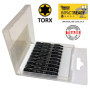 10 x SabreCut SCTKA10 50 mm T10 T15 T20 T27 T30 T40 Jeu d'embouts de tournevis à percussion Torx à une extrémité 10 15 20 27 30 