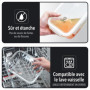 GOOD FOR YOU Boîtes-repas en verre [lot de 5] - récipients avec fermeture à clic - conteneurs de nourriture étanches - boîtes de