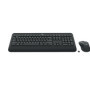 Logitech Ensemble clavier et souris sans fil MK545 ADVANCED, disposition QWERTY US International - Noir