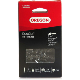 Oregon M91VXL DuraCut - Chaîne de Tronçonneuse pour Guide-Chaîne de 16" (40 cm), 56 Maillons d'Entraînement, Compatible avec Hus