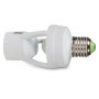 Maclean Energy MCE24 Support de l'ampoule avec détecteur de mouvement détection de sécurité E27 60W Capteur de Mouvements