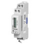 Virone EM-2 Compteur D'électricité Rail DIN Compteur d'Energie Monophasé 40A Sortie d'Impuls 1 Module DIN TH-35mm