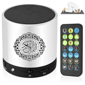 Anlising Haut-Parleur du Coran Lecteur MP3,Traducteur Coran Remote Control Speaker,Haut-Parleur Numérique Coran,USB Haut-Parleur