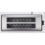 Zilan, Grille-pain à fente longue, 4 tranches de Toastautomatique, XXL, 5 niveaux de rôtissage, accessoire de pain, fonction déc