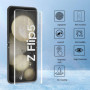 AOKUMA Protections d'écran pour Samsung Galaxy Z Flip 5/Z Flip 6,[2 pièces] Film de Protection en TPU Flexible Compatible avec G